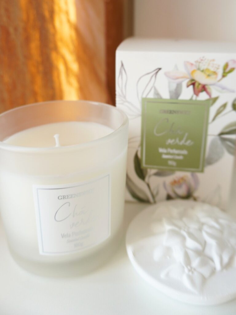 Vela Perfumada Chá Verde 170g